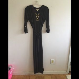 MICHAEL KORS BROWN DRESS SIZE XS